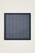 Dama Logo Zwart Twill Zijden Hoofddoek - Afbeelding 3