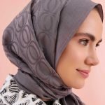 Bambunoor Antraciet Naia Katoenen Sjaal