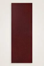 Naia katoenen sjaal bordeaux – Bambunoor - Afbeelding 3