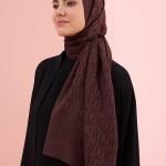 Bambunoor Bruin Naia Katoenen Sjaal