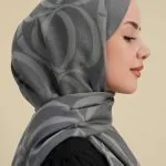 Tencel sjaal grijs – Bambunoor