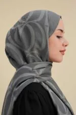 Tencel sjaal grijs – Bambunoor