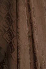 Dama Desen Lichtbruin Naia Katoenen Sjaal - Afbeelding 5