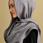 Dama Desen Antrasiet Naia Katoenen Sjaal