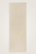 Dama Desen Beige Naia Katoenen Sjaal - Afbeelding 3