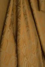 Naia katoenen sjaal met dambordprint – khaki - Afbeelding 3