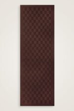 Dama Desen Bruin Naia Katoenen Sjaal - Afbeelding 3