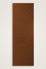 Dama Desen Cognackleur Naia Katoenen Sjaal - Afbeelding 3