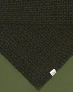 Tencel stretch sjaal khaki – Geweven Noor - Afbeelding 3