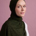 Geweven Noor Khaki Supreme Sjaal