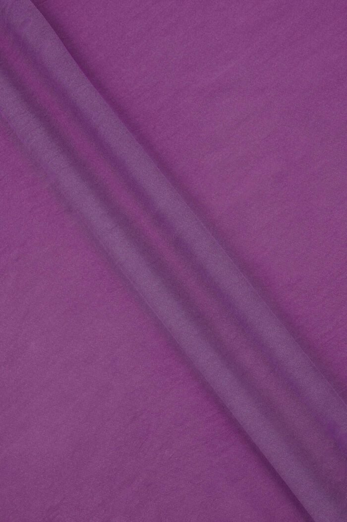 Solid Fuchsia Naia Katoenen Sjaal - Afbeelding 3