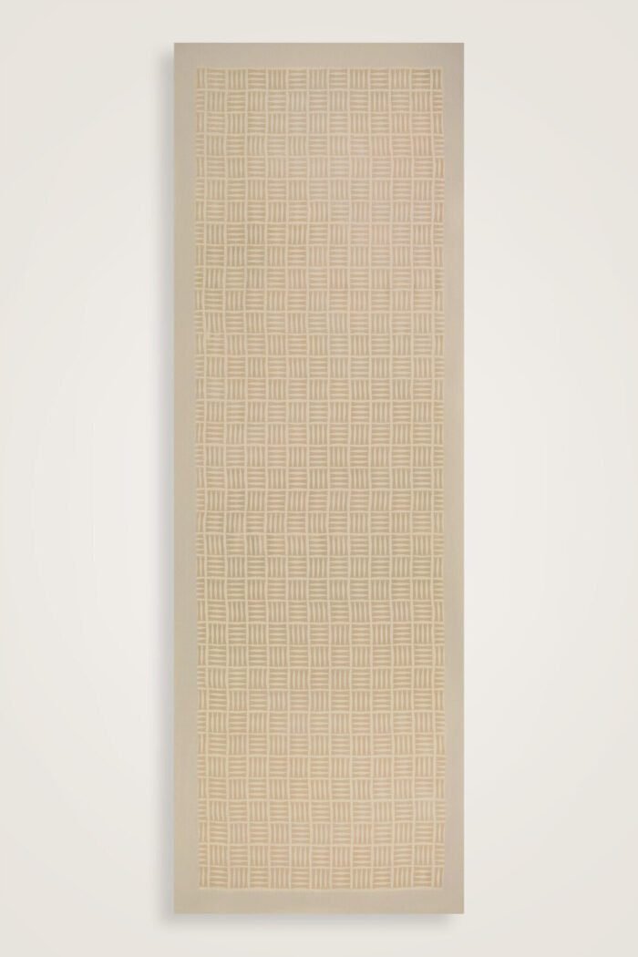 İman Kare Antiek Beige Naia Katoenen Sjaal - Afbeelding 4