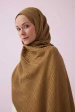 Naia katoenen sjaal khaki – Iman Kare