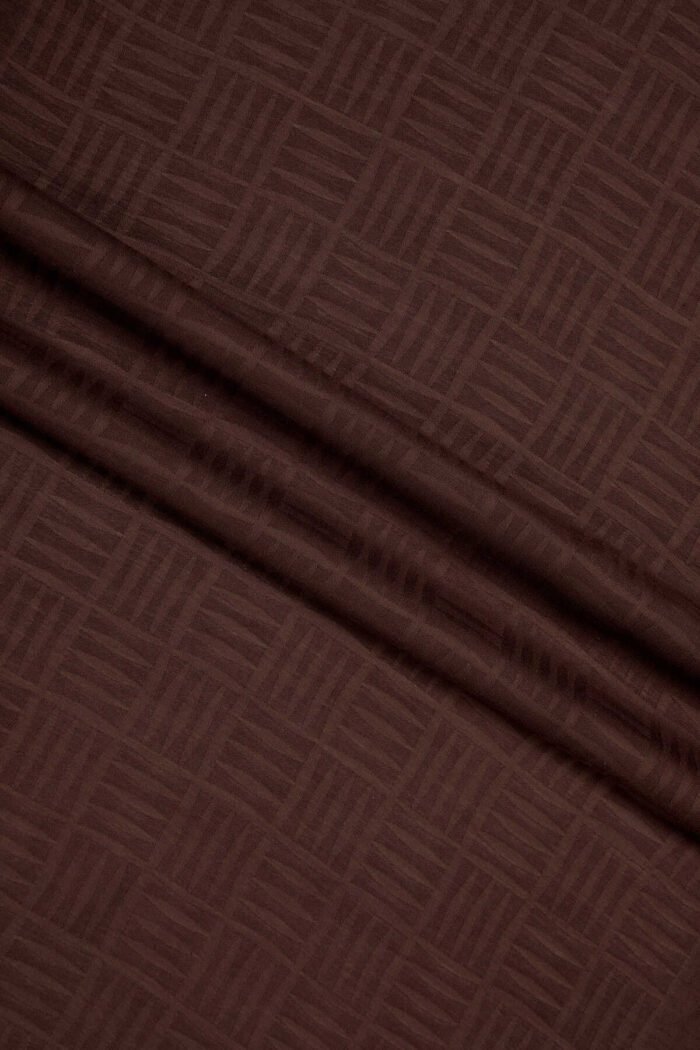 İman Kare Bruin Naia Katoenen Sjaal - Afbeelding 3