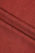 Naia katoenen sjaal terracotta – Iman Kare - Afbeelding 4