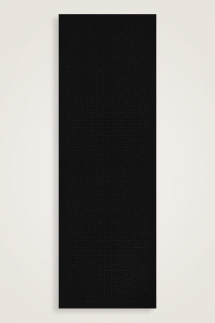 İman Kare Zwart Naia Katoenen Sjaal - Afbeelding 2