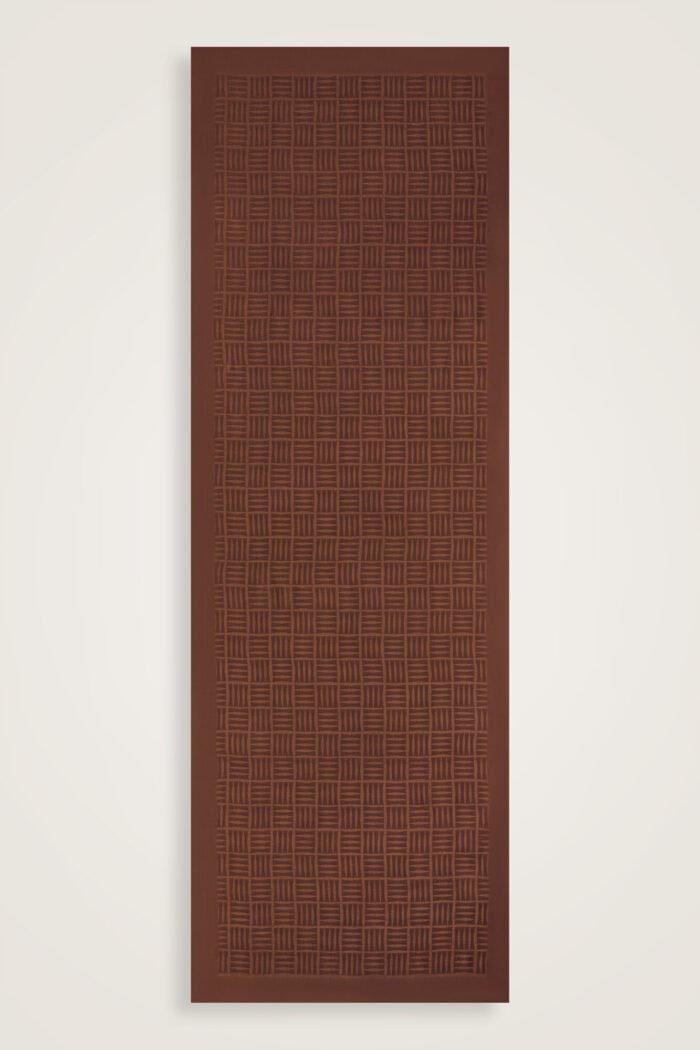 İman Kare Karamelbruin Naia Katoenen Sjaal - Afbeelding 4