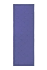 Zincir Kare Kobaltblauw Katoen-Zijden Sjaal - Afbeelding 3