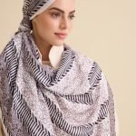 Sirma Lightgrijs Floss Viscose Sjaal