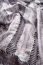 Sirma Lightgrijs Floss Viscose Sjaal - Afbeelding 4