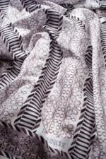 Viscose floss sjaal lichtgrijs – Sırma - Afbeelding 4