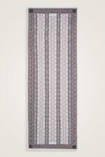 Sirma Lightgrijs Floss Viscose Sjaal - Afbeelding 3