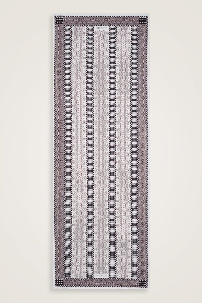 Sirma Lightgrijs Floss Viscose Sjaal - Afbeelding 3