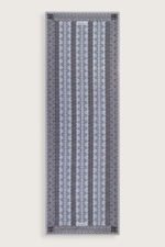 Sirma Donkergrijs Floss Viscose Sjaal - Afbeelding 3