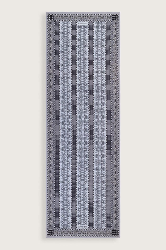 Sirma Donkergrijs Floss Viscose Sjaal - Afbeelding 3