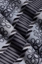 Sirma Donkergrijs Floss Viscose Sjaal - Afbeelding 4