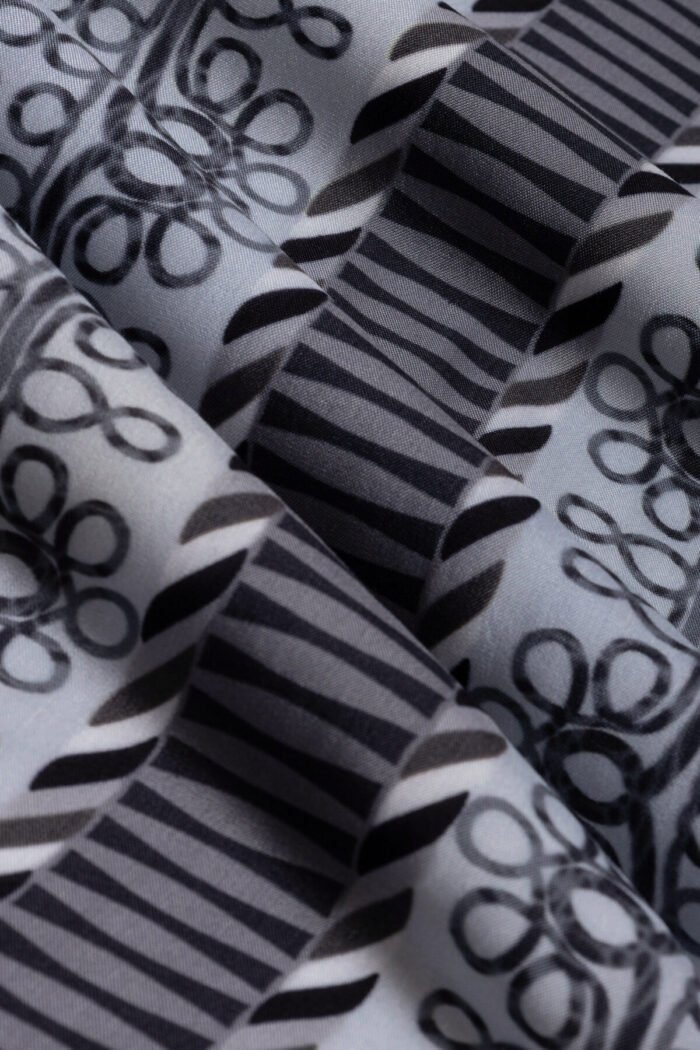 Sirma Donkergrijs Floss Viscose Sjaal - Afbeelding 4