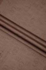 Zincir Kare Cognackleur Katoen-Zijden Sjaal - Afbeelding 4