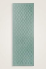 Dama Desen NijlGroen Naia Katoenen Sjaal - Afbeelding 4