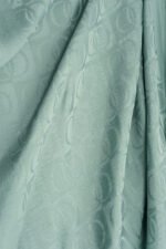 Dama Desen NijlGroen Naia Katoenen Sjaal - Afbeelding 5