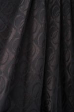 Dama Desen Zwart Naia Hoofddoek 95x95 - Afbeelding 3