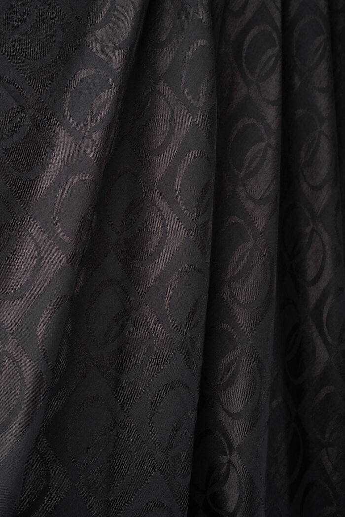 Dama Desen Zwart Naia Hoofddoek 95x95 - Afbeelding 3