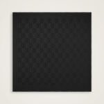 Dama Desen Zwart Naia Hoofddoek 95x95