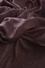 İman I Roodbruin Tencel Katoen en Zijde Sjaal - Afbeelding 4