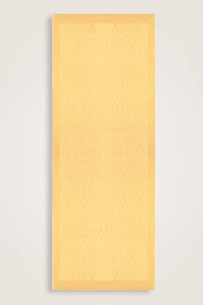 Chain Pattern Light Honing Katoen-Zijde Sjaal - Afbeelding 4