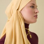 Chain Pattern Light Honing Katoen-Zijde Sjaal