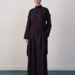 Wijde broek – bruin