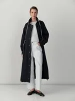 Cropped jeans – wit